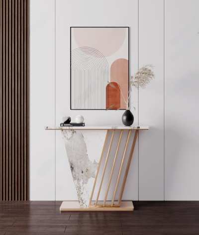 现代玄关柜3D模型下载